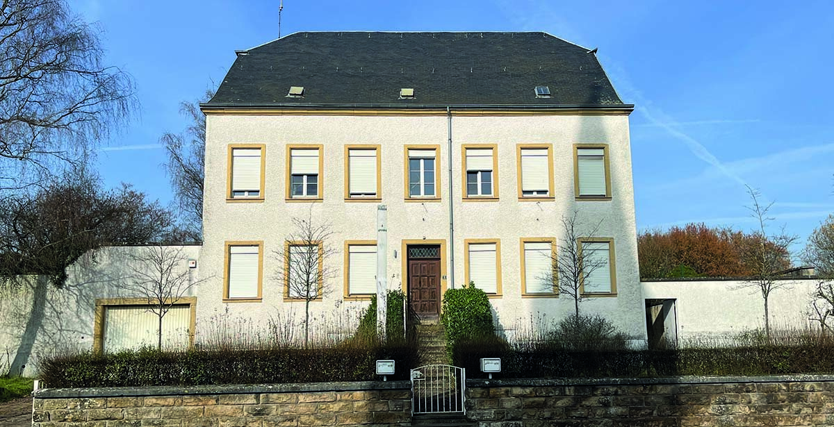 D’Paschtoueschhaus virun de groussen Ëmbauaarbechten